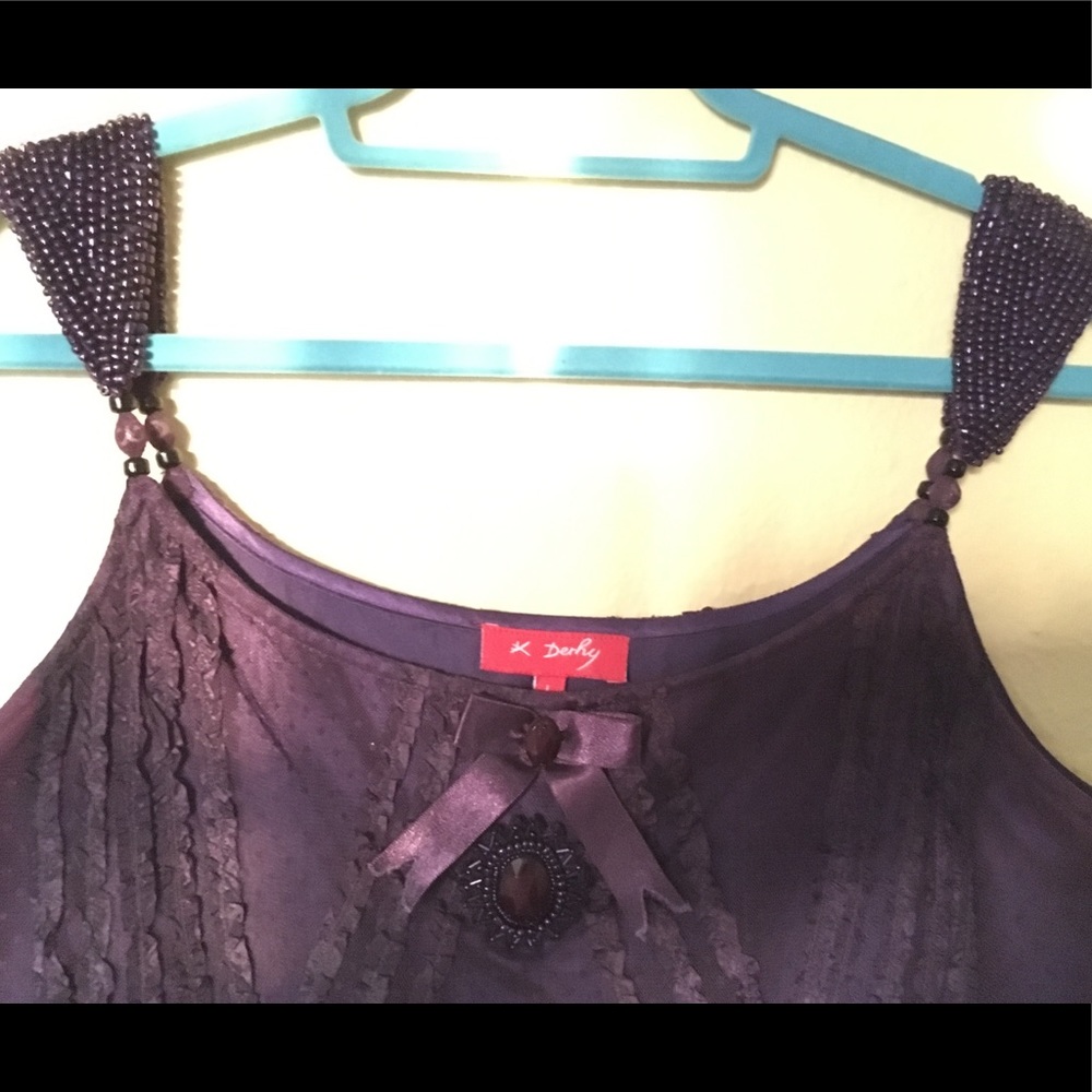 Vintage Shift Dress with beading
